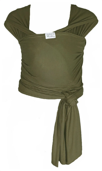 Bamboo soft stretch wrap - Dark olive