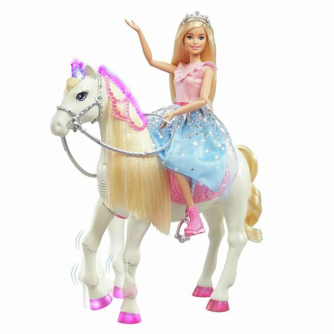 Barbie Princess Adventure doll and Prance and Shimmer horse