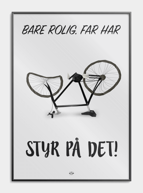 Pappa har kontroll! affisch, M (50x70, B2)