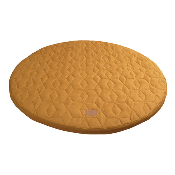 Playmat, golden mustard