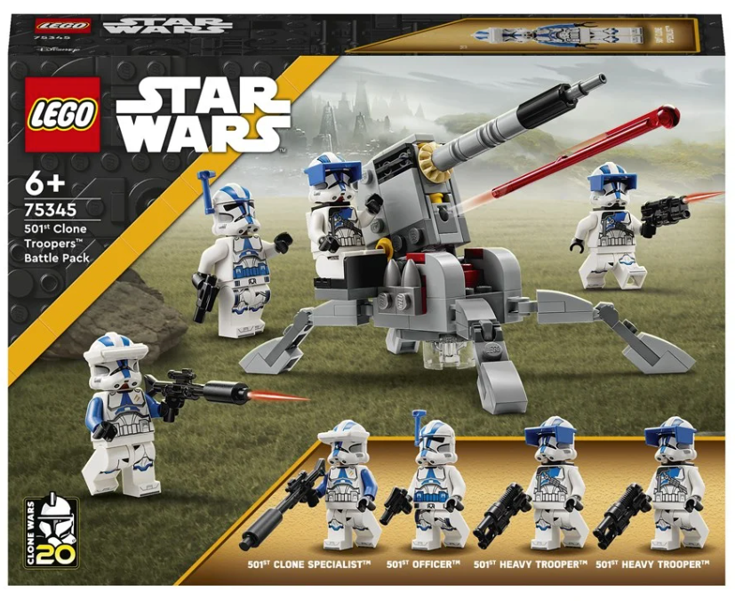 LEGO Star Wars 75345 Battle Pack med klonsoldater från den 501:a legionen