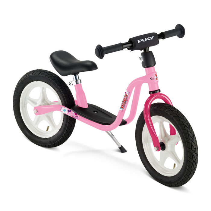 Löparcykel med stödfot - Rosa