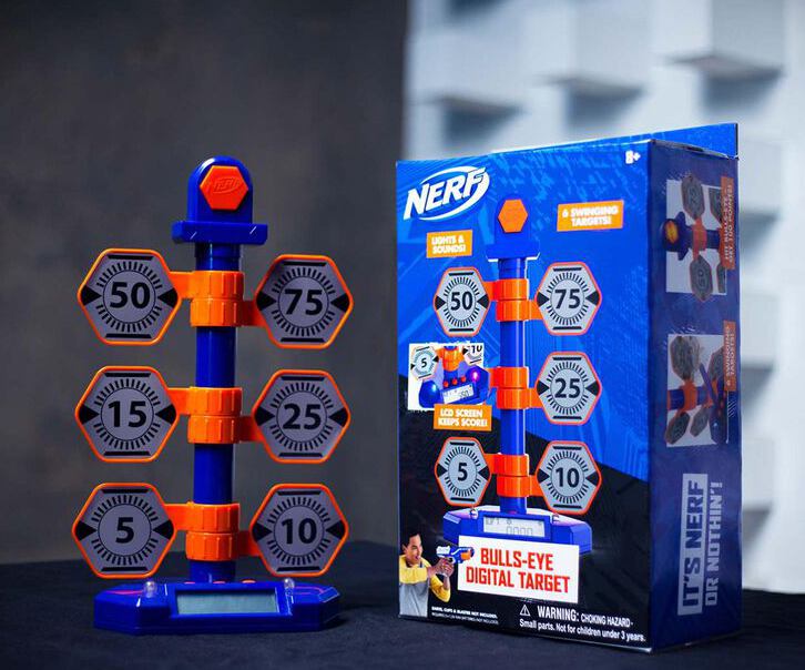 Nerf Elite Bulls-eye digitalt reglage