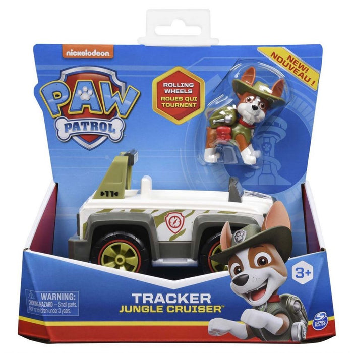 Paw Patrol basfordon - Tracker och djungelkryssare