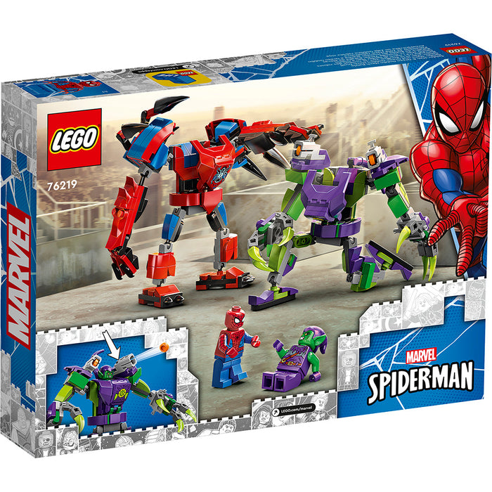 Robot Battle - Spiderman och Green goblins mek