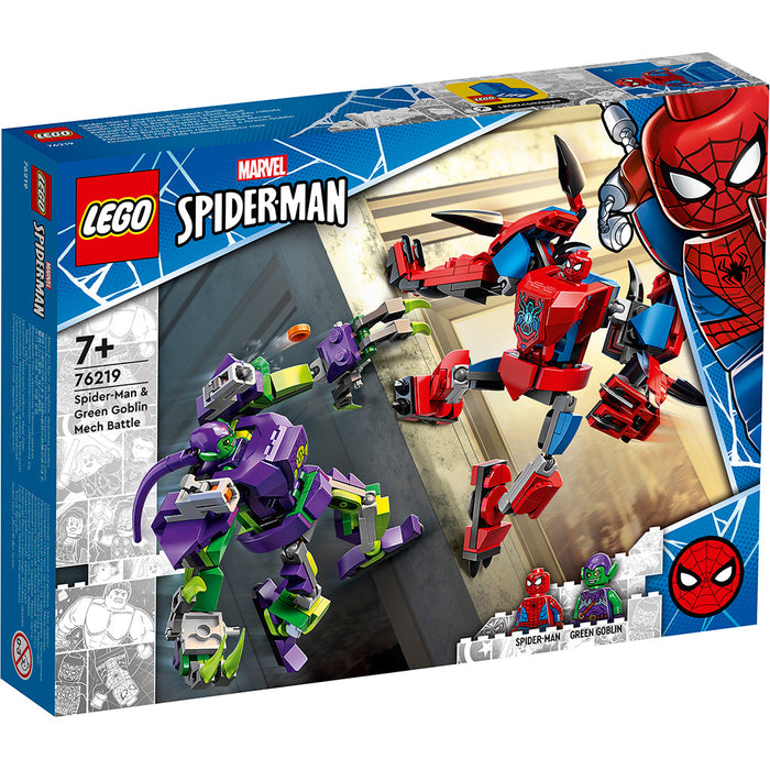 Robot Battle - Spiderman och Green goblins mek