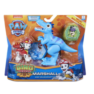 Paw Patrol Dino, Marshall och Velociraptor